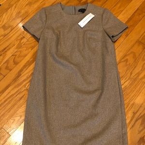 Banana Republic Petite Gold wool blend dress
